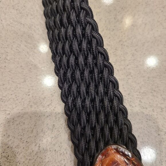 COPY - Brighton woven black belt - Picture 7 of 7